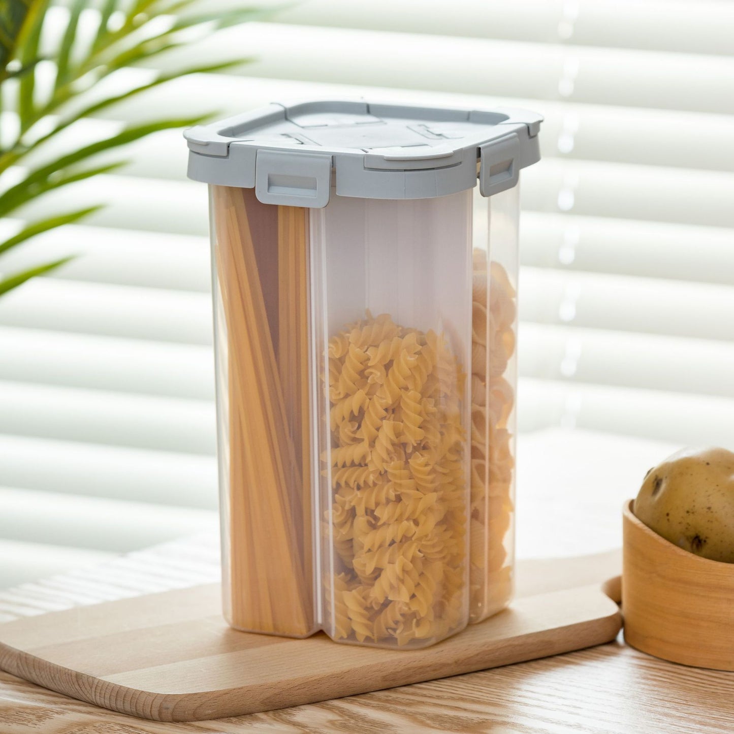 Whole Grain Food Storage Box – Sealed Kitchen Container for Dry Goods