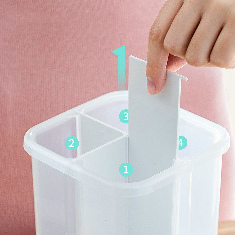 Whole Grain Food Storage Box – Sealed Kitchen Container for Dry Goods