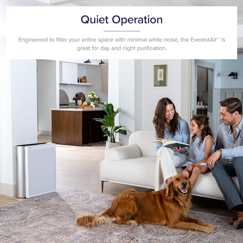 LEVOIT Air Purifiers for Home Large Room with Washable Filter, 3-Channel Air Quality Monitor, Smart WiFi and Filter for Pets,