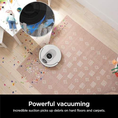 Shark AI Ultra Voice Control Robot Vacuum with Matrix Clean Navigation, Home Mapping, 60-Day Capacity,