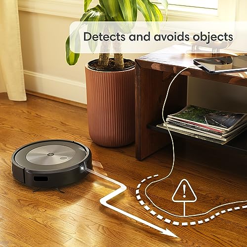 iRobot Roomba Combo j5+ Self-Emptying Robot Vacuum & Mop – Identifies and Avoids Obstacles Like Pet Waste & Cords,