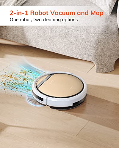 ILIFE V5s Plus Robot Vacuum and Mop Combo, Works with 2.4G WiFi, Alexa/App/Remote Control,